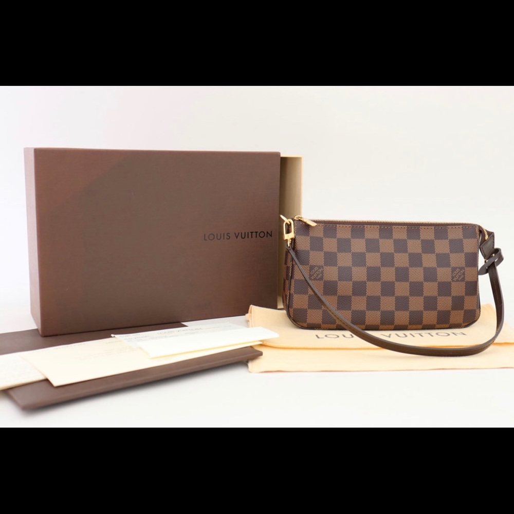 Louis Vuitton Damier Ebene Pochette Accessories NM